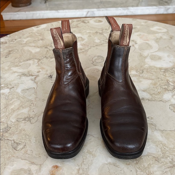 Blundstone 550 - Classic Unisex - Chestnut Brown Leather Chelsea Boots - Picture 4 of 12